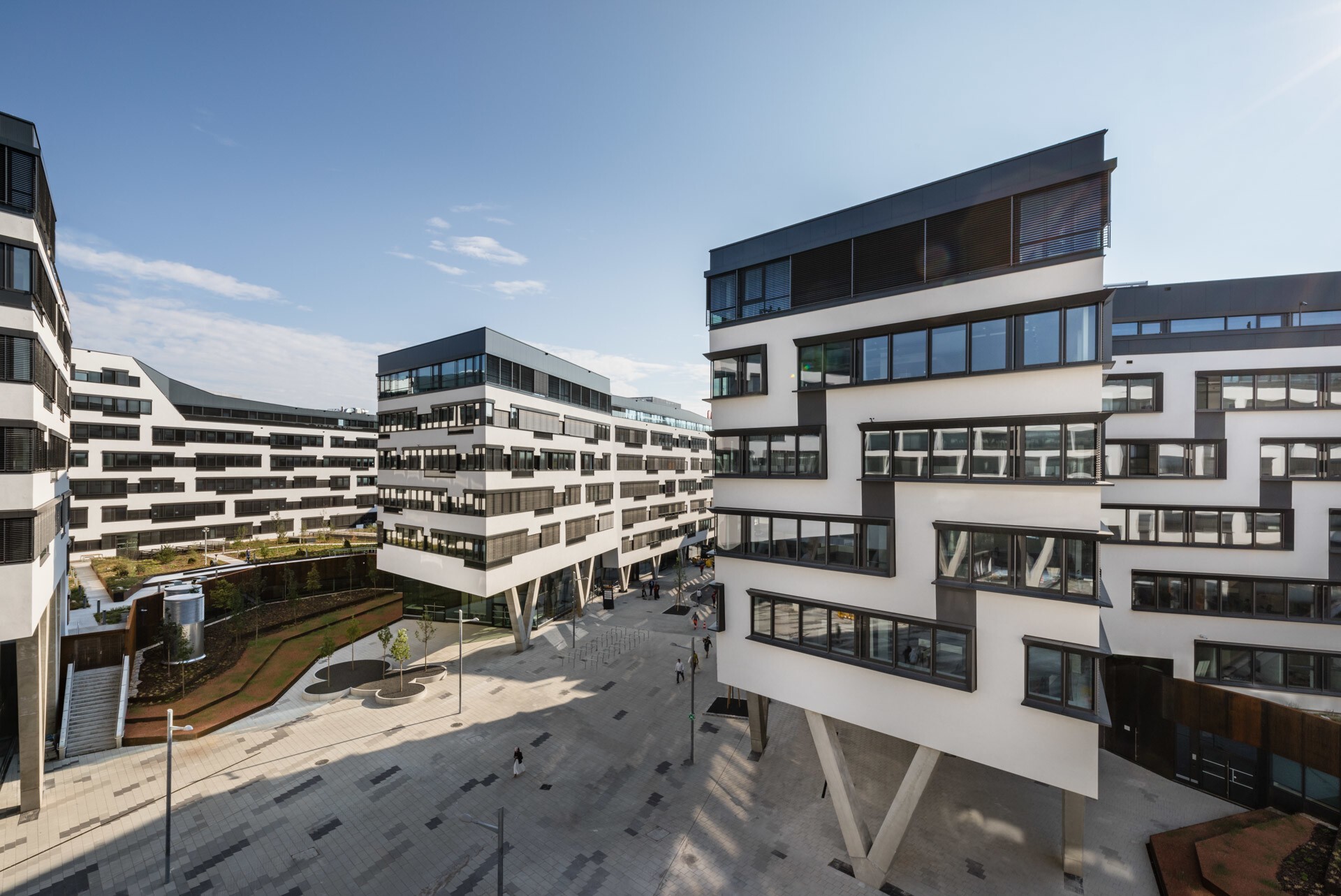 Modernes Arbeiten im VIENNA WORKS am Austria Campus - Büroflächen zu mieten in 1020 Wien