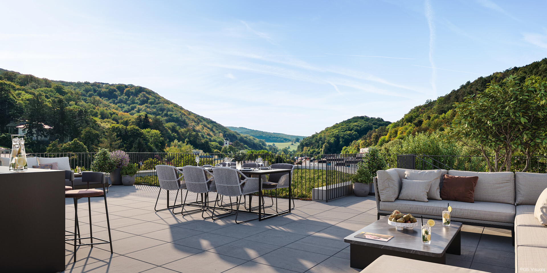 PROVISIONSFREI: Wienerwaldblick inklusive - 2 Zimmer Wohnung mit 28m² Terrasse - zu kaufen in 2391 Kaltenleutgeben