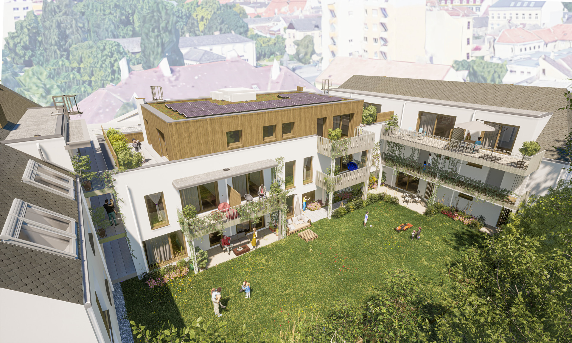 Maisonette-Wohnung mit Terrasse und eigenem Gartenanteil in top Lage - zu kaufen in 2340 Mödling